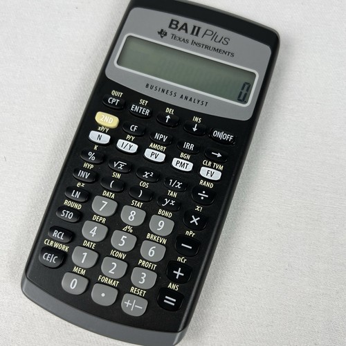 Texas Instrument BA II Plus Business Analyst getestet - Bild 6 von 9