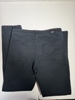 DKNY Jeans Mens 32x32 Stanton Slim Fit Black Denim Dark Wash Stretch Casual — photo 6