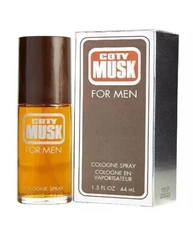 Coty Musk by Coty 1.5 oz Cologne for Men Brand New Box