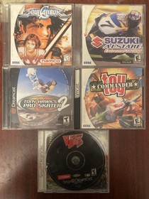 Sega Dreamcast 11 Game Lot - Soul Caliber Ready 2 Rumble MDK 2 - Most Complete