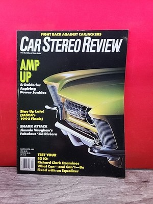 Car Stereo Review 1993 Buyers Guide March/April Magazine Amp Up