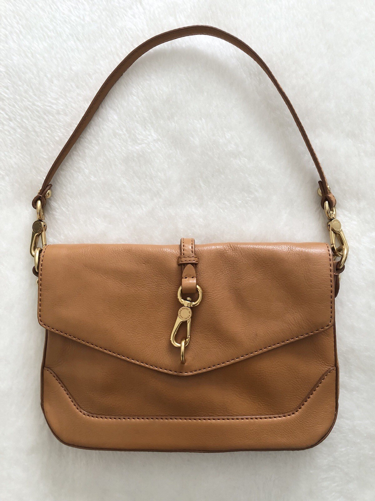 Marc Jacobs Tan Leather Shoulder Bag