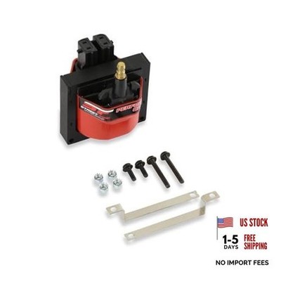 MSD Street Fire 5526 Igntiion Coil - Red - Dual Connector