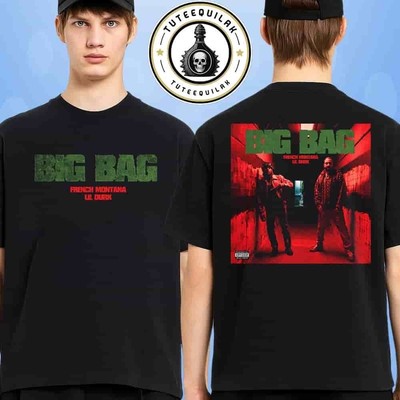 Official Poster New Single 2025 Big Bag By French Montana Lil Durk Merch T-Shirt