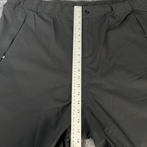 Adidas Pants Mens 2XL Black Climaproof Storm Golf Lightweight Lined Rain Wind - Picture 8 of 14
