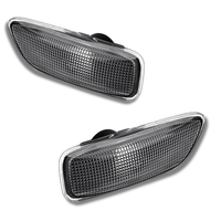 Volvo V70 Seitenblinker Set Schwarz 00-04 Blinkerrepeater Paar Links Rechts