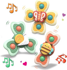 Giochi Bagnetto Neonato 3 Pezzi Giochi Ventosa Bambini Giochi Seggiolone Ventosa