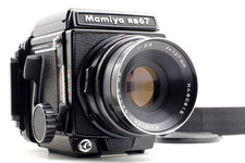  N MINT Mamiya RB67 Pro Film Camera Sekor NB 127mm f 3.8 Lens 120 Holder JAPAN
