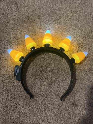 Happy Halloween Light Up Candy Corn Headband, Ages 3+
