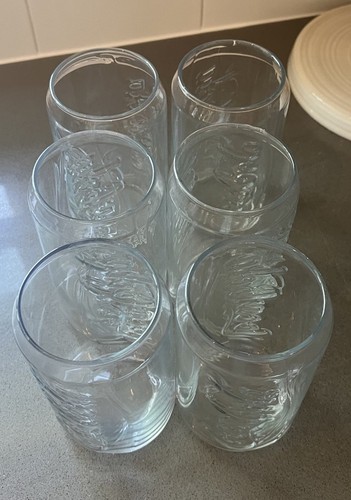 Vintage Coca Cola Trinkgläser in Dosenform ~ 6er Pack! - Bild 3 von 4
