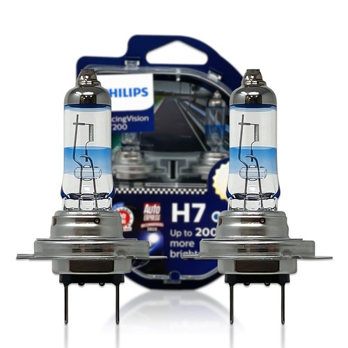 Philips H7 RacingVision GT200 Headlight Halogen Bulbs | 12972RGTS2 | Pack of 2 - Picture 5 of 11