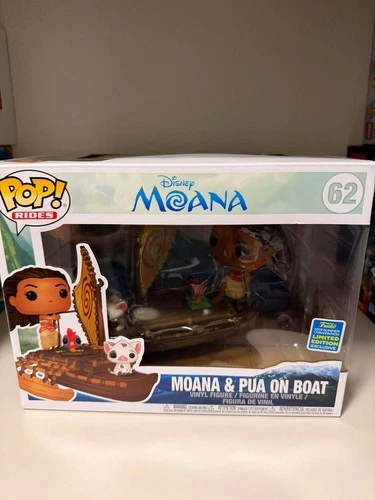 Funko Pop Rides: Moana & Pua Boat 2019 - NEW, NEVER OPENED