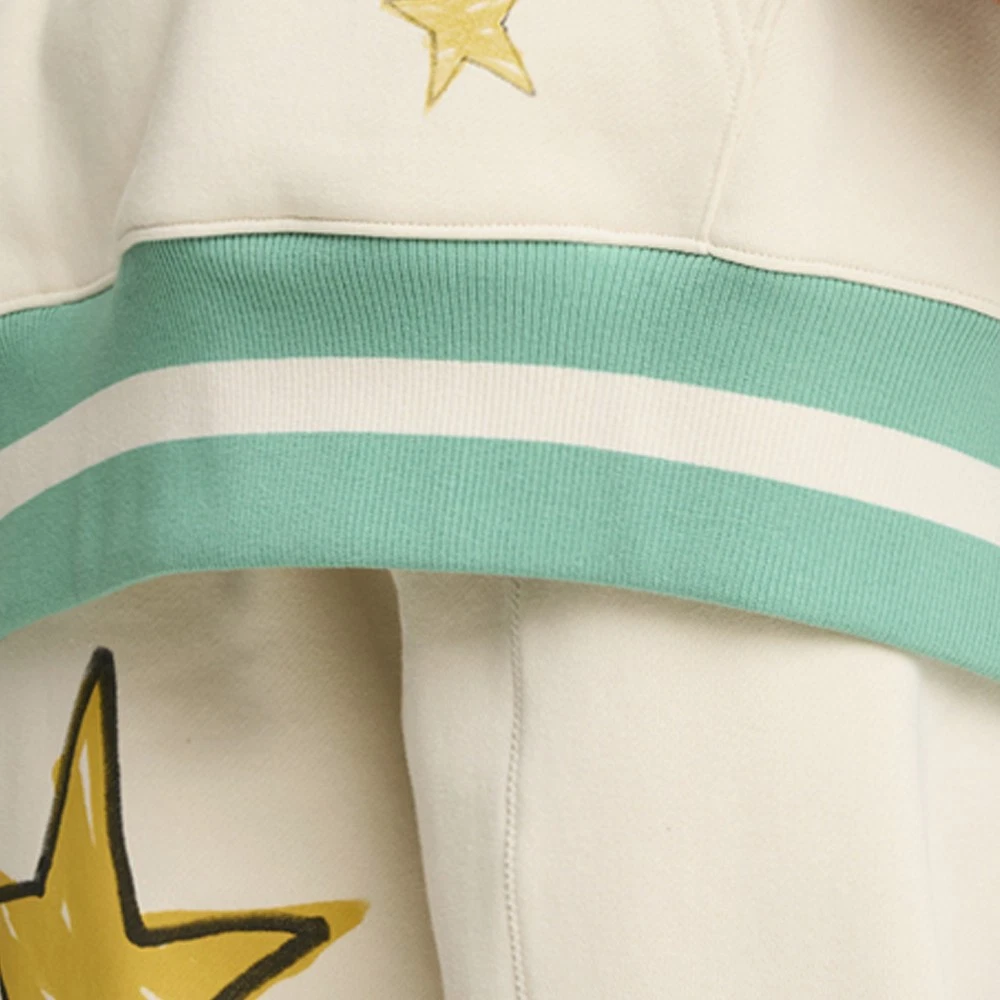 OFF WHITE Felpa con cappuccio pullover PUMA Getting Crafty uomo bianco sporco casual atletico capospalla 682