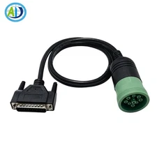 OBD 9Pin  DB25  Adapter Cable for  Machinery for EST DPA5 V8 Diagnotic Tools