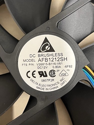 Ventilateur DC Brushless AFB1212SH - Photo 2/3