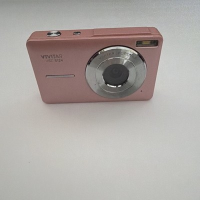 VIVITAR PopSnap Digital Camera VEC S124 2.4'' Screen 1080 HD - PINK - TESTED
