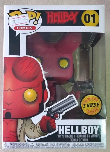 Funko POP! Comics Hellboy #01 CHASE EDITION (w/ Horns)