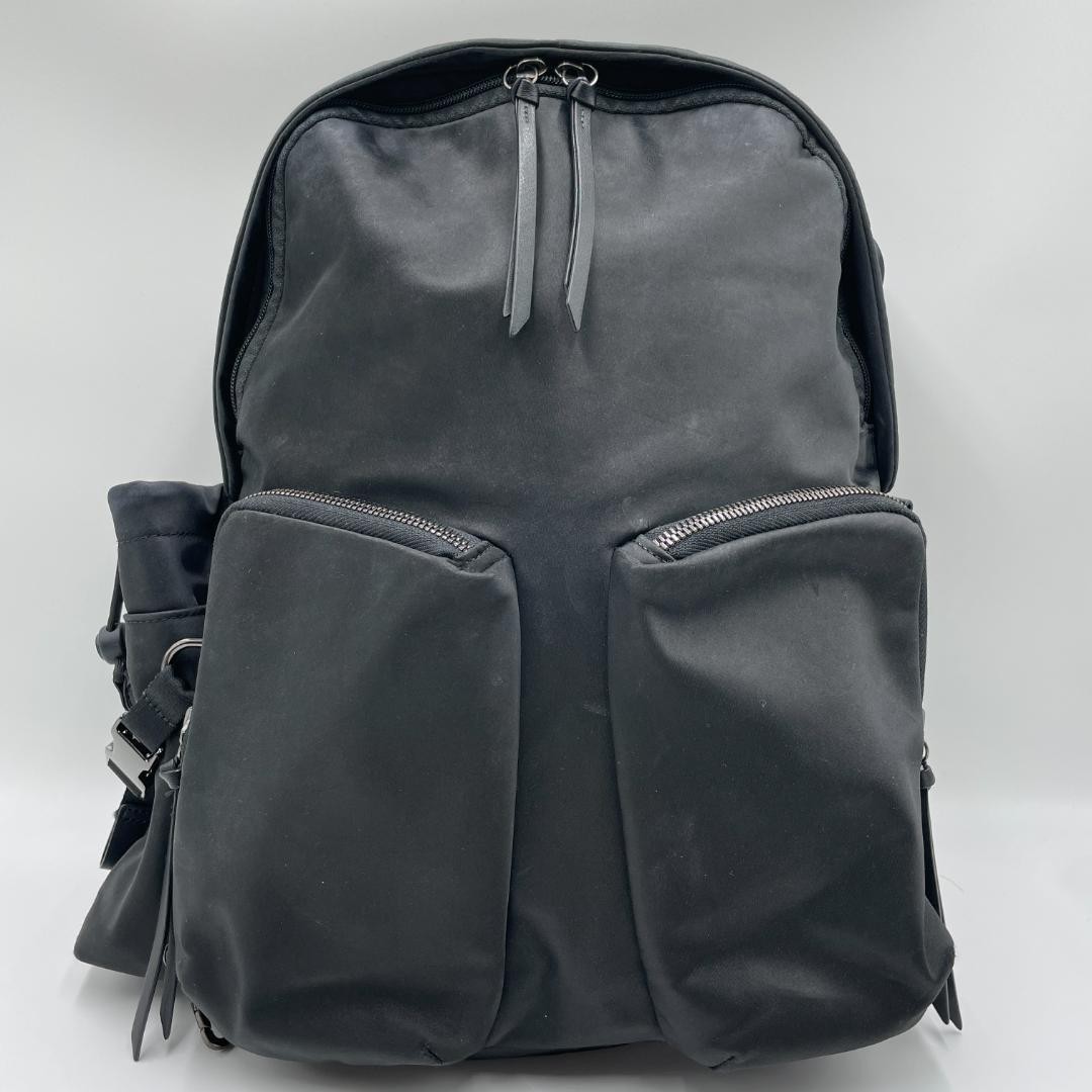 TUMI Backpack DEVOE Meadow Pattern Nylon Black - image 20