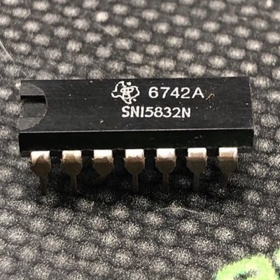 SN15832N - TEXAS INSTRUMENTS - NAND Gate, 15K Series, 2-Func, 4-Input, DTL, PDIP