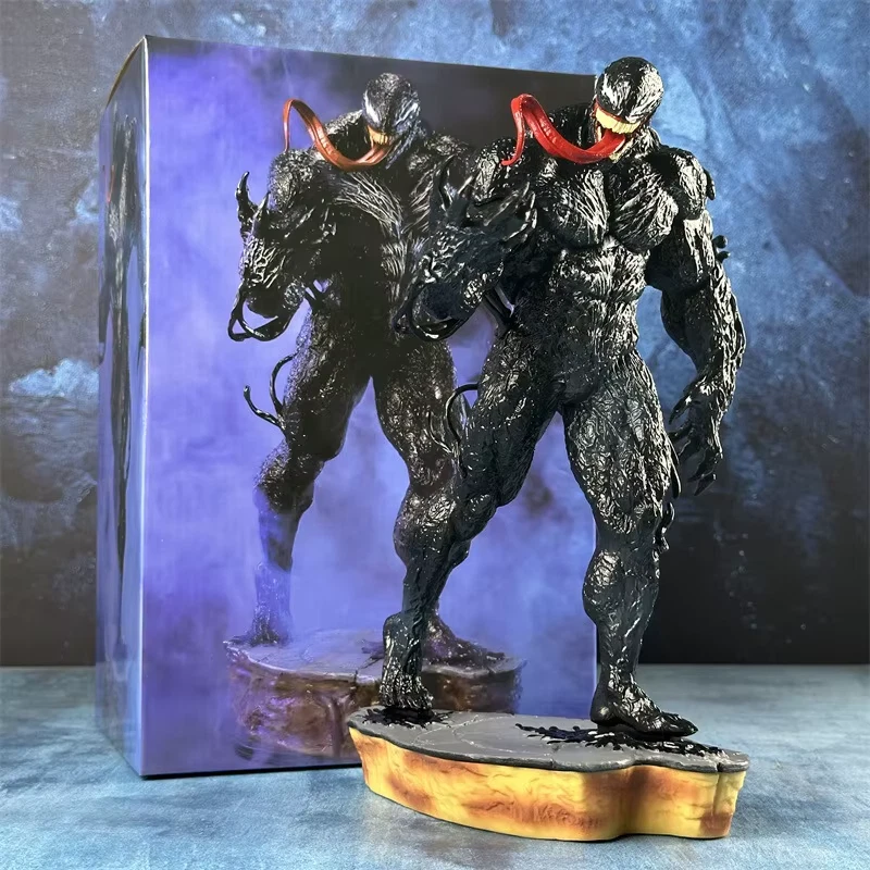 STATUE COLLECTION VENOM 30 CM socle 3D univers Marvel Comics Stocks