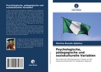 Psychologische, PäDagogische Und Soziokulturelle Variablen Ajibefun Taschenbuch