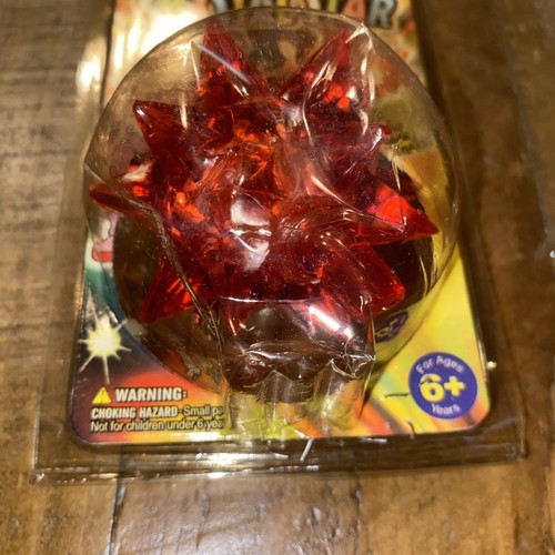 1990's Light Luminous Crystal Star Necklace Red New - Picture 3 of 4