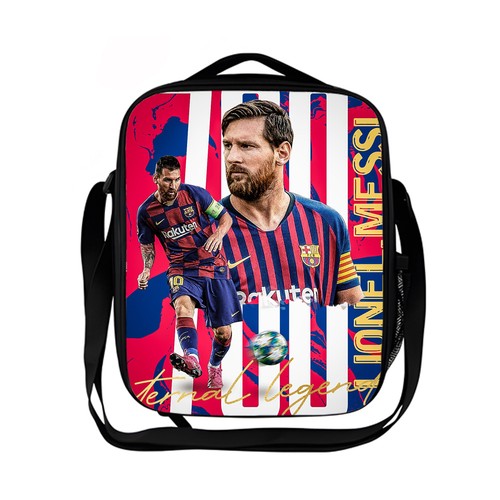 Kids Macy's 3D Football Insulated Lunch Bag School Lunch Box Handbag Picnic Box - Picture 20 of 44