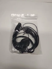 1.5 Wire D-shaped PTT Earpiece for Kenwood, Baofeng Radios H777 UV5R TK-2102 NX