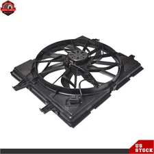 Radiator And A/C Condenser Fan For jeep grand cherokee 12-17 dodge durango 11-17