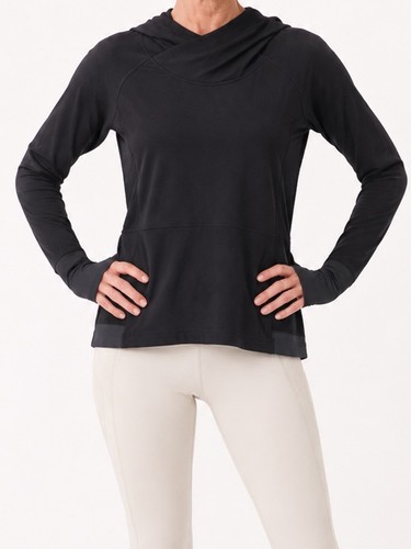 Lululemon Starting Place Hoodie Sz 4 Black EUC