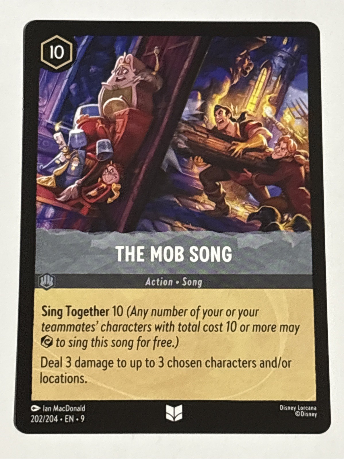 Disney Lorcana Fabled The Mob Song 202/204 NM