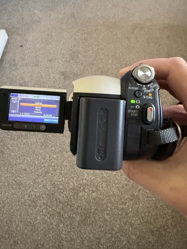 Sony Handycam HDR-SR5E Handheld High Definition Camcorder and accessories - Picture 10 of 15