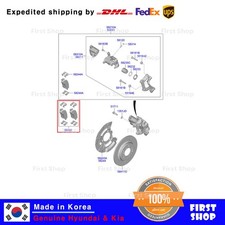 OEM 58302N9A15 Rear Disc Brake Pad for Hyunda...