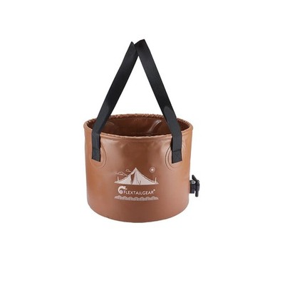 Flextail Flex Eimer - faltbarer wasserdichter runder Campingeimer - 20 Liter