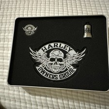 Harley Davidson Patch Spilla Campana HOG Abbonamento Teschio Welcome Kit Tin 2016