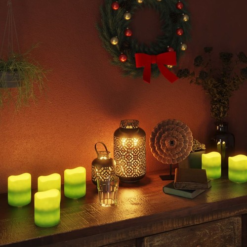 Velas LED eléctricas 12 unidades blanco cálido - Imagen 1 de 7