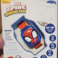 VTech Marvel Spidey Kids Digital Quartz Wristwatch Alarm/Timer Red Band