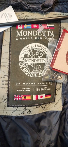 NWT Mondetta Men’s "A World Undivided" United States Hoodie L Blue/Red RARE - Picture 14 of 15