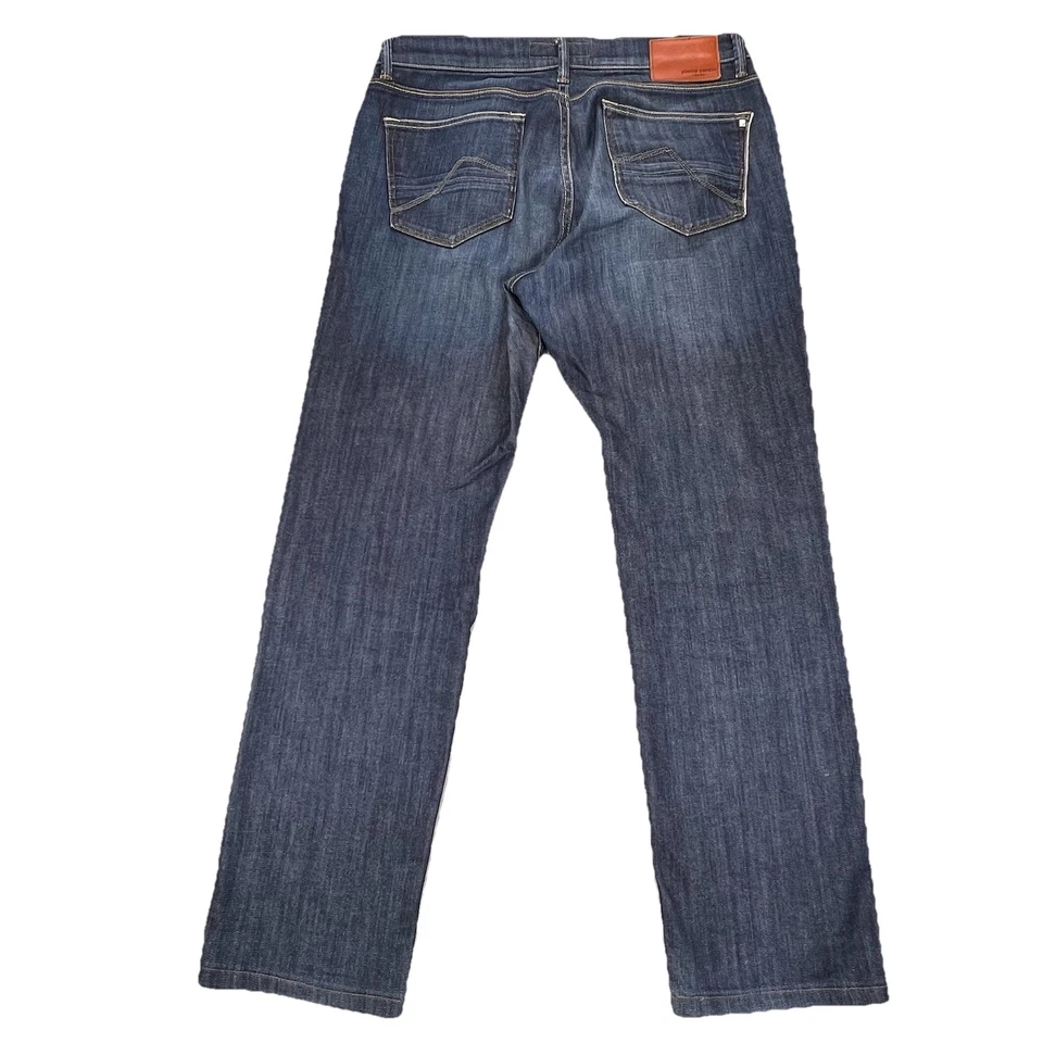 Pierre Cardin Premium Selvedge Lyon Jeans Men's 36x30 Blue Denim Ahlers Group - Image 2 of 4