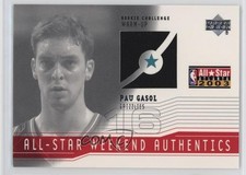 2003-04 Upper Deck All-Star Weekend Authentics Relic Pau Gasol #AS-PG HOF