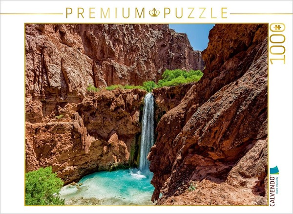 Calvendo Puzzle Havasupai Falls, Grand Canoyn, Arizona 1000 Teile Puzzle Quer |-image