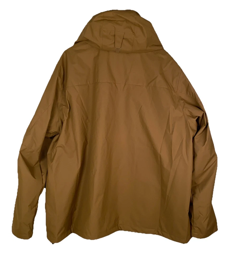 Chaqueta Colombia Interchange Para Hombre 3x XXXL Omni Tech Tostada 180$ Minorista Nueva Con Etiquetas Foto 3 de 4