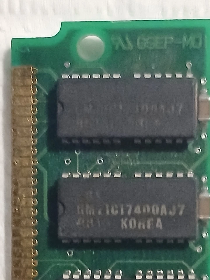 LG SEMICON 32MB PS/2 EDO SIMM Double Sided Memory 60NS 72-Pin GMM7328100A - Image 3 of 4