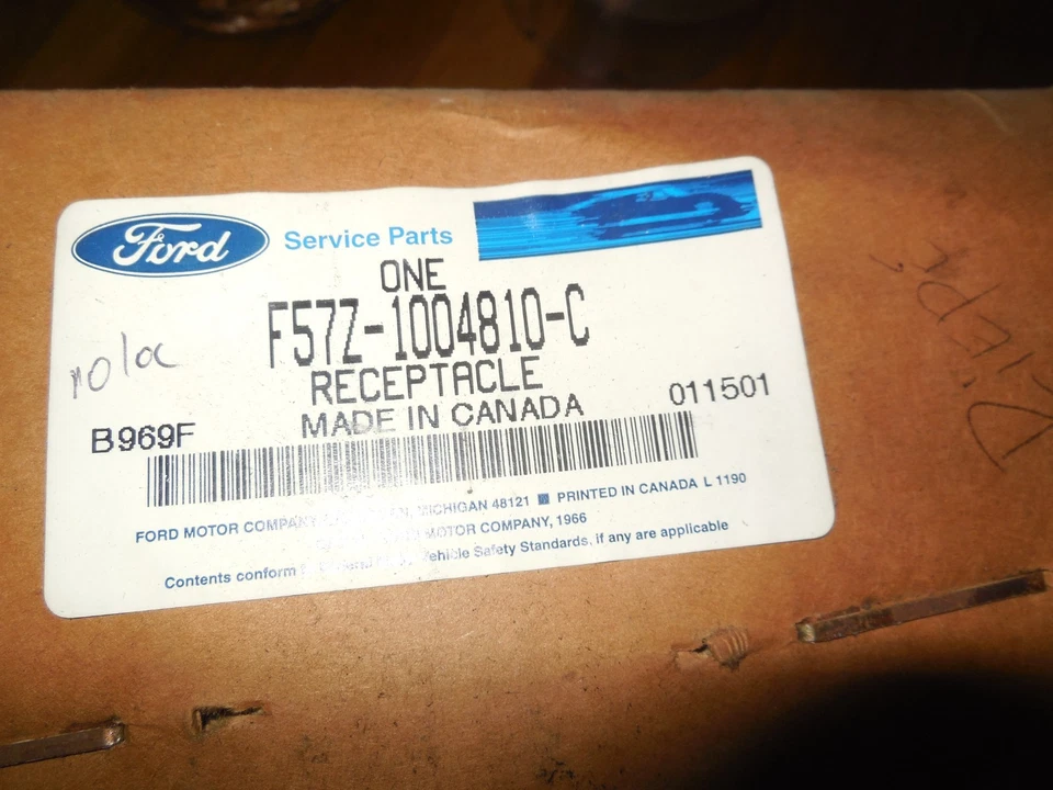 Nuevo de Lote Antiguo 1995 1996 1997 Ford Explorer Ceniza Receptáculo Dk Tan F57Z-1004810-C Foto 2 de 3