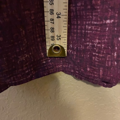 J.Jill Women's M Red Purple 100% Silk Tunic Shift Dress Party Wedding Luxe - Picture 5 of 9