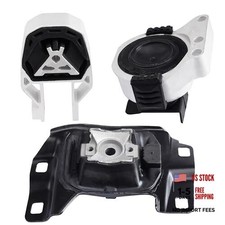 Engine Motor and Transmission Mount Kit Compatible with  2013-2017 Escape 2.0L