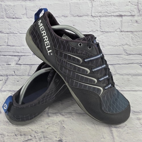 Merrell Sonic Glove Herren 11 schwarz grau blau Barfuß minimalistischer Trailschuh J15277