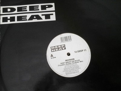 Invision - Don't Break The Rules, 12'', (Vinyl)