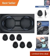 Universal Fit Car Cup Holder Stabilizers - Waterproof & Self-Adhesive 6PCS