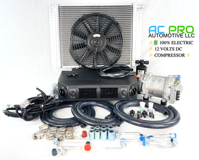 12V Cool&Heat Electric Universal Underdash Air Conditioner DC Auto 